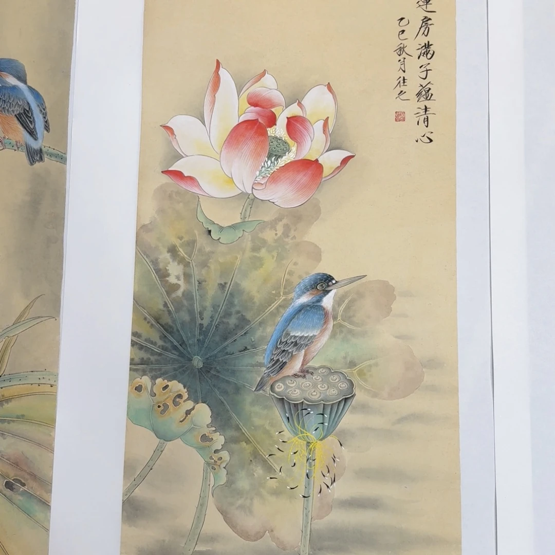 国画国画作品山水花鸟