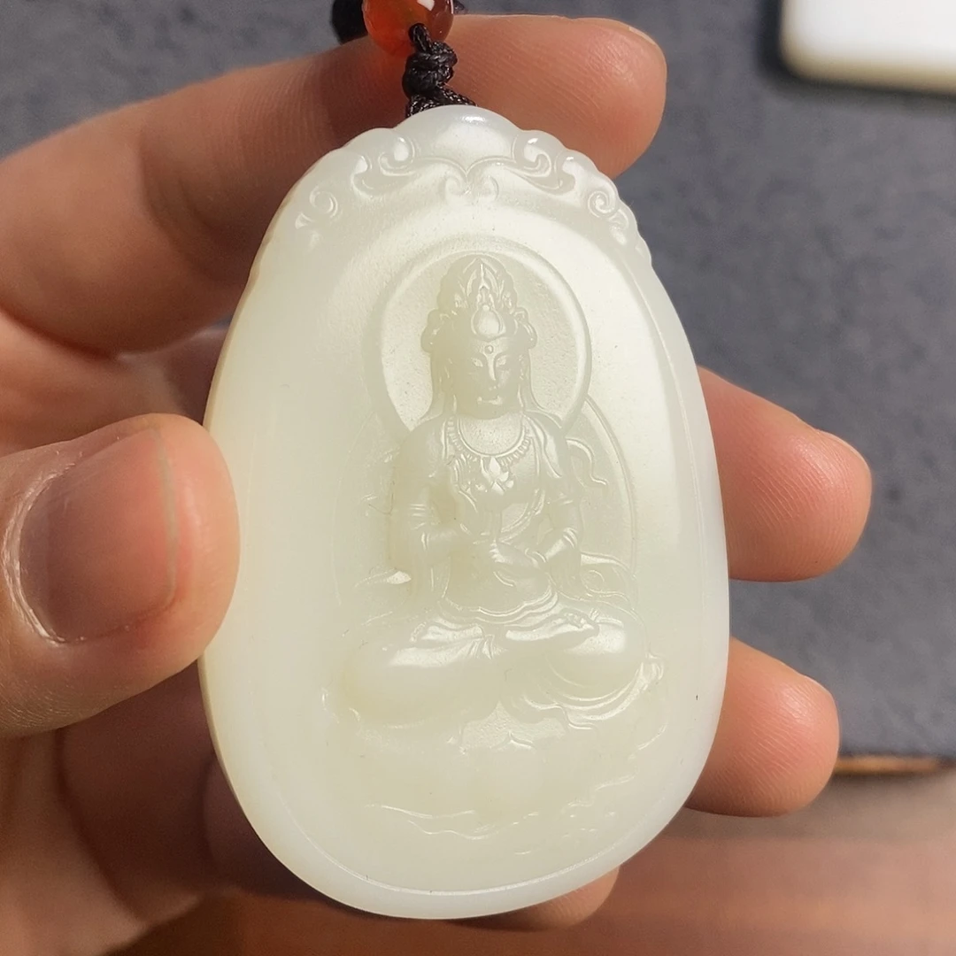 颈饰未镶嵌和田玉