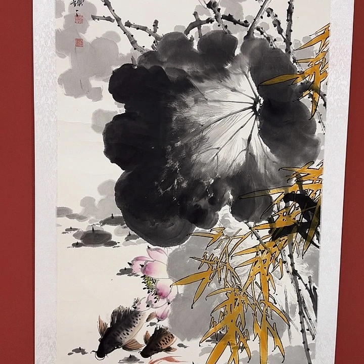 国画吕俊成 国画作品 原作