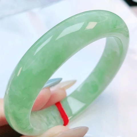 未镶嵌手镯翡翠52圈口250008