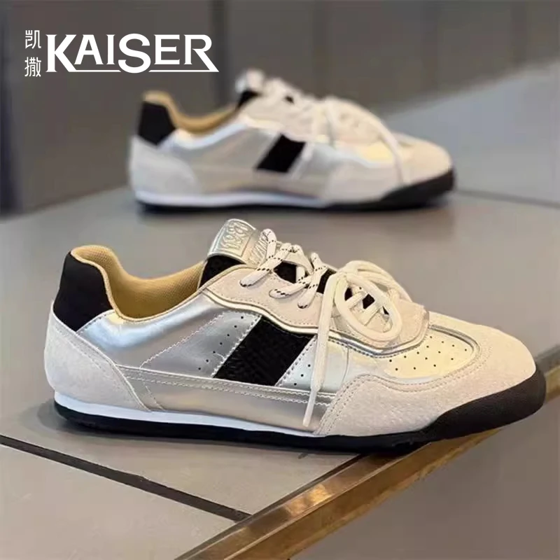 凯撒男鞋百搭透气网面鞋时尚潮流德训鞋男士夏天鞋子韩版潮鞋L533