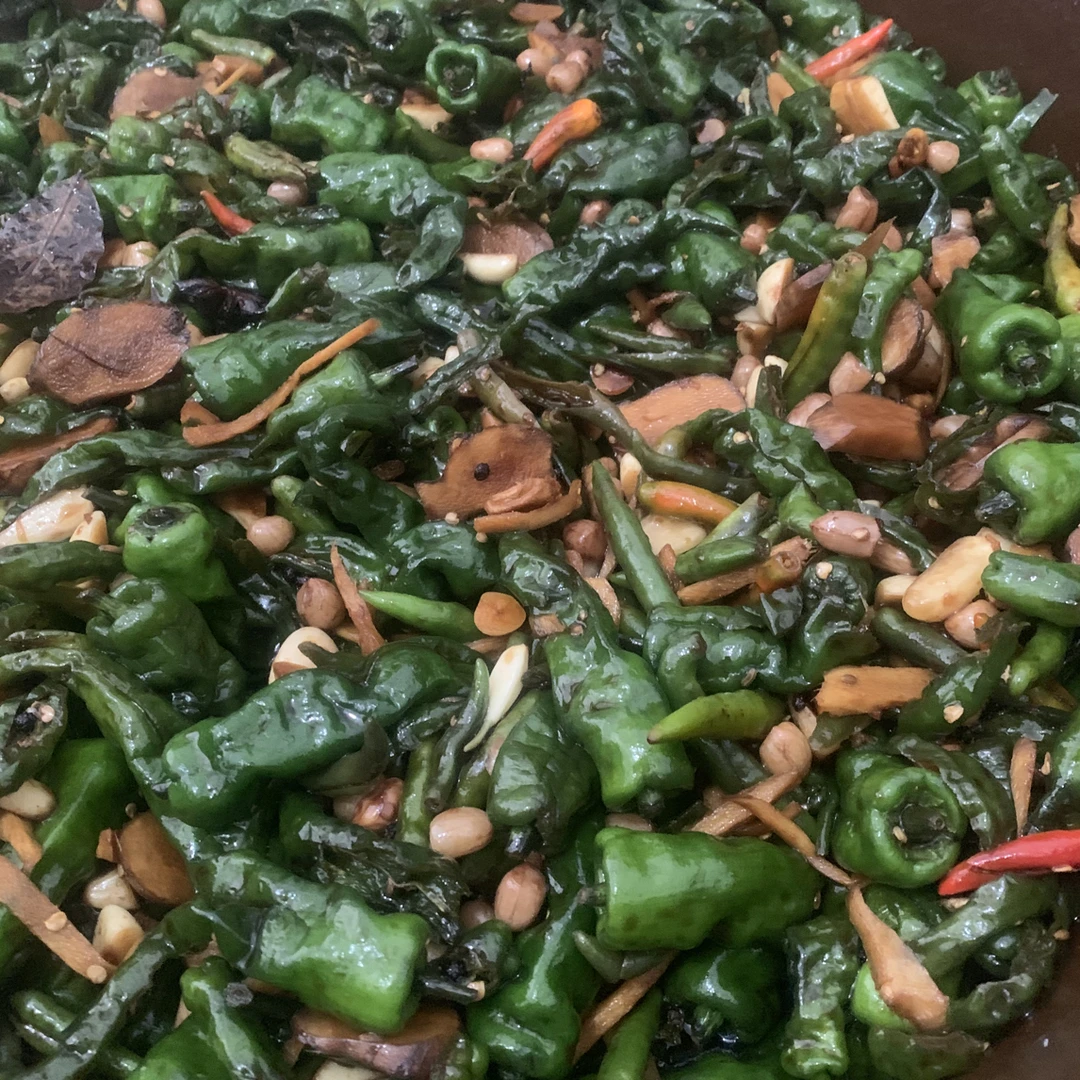 农家手工淹辣椒，香辣美味