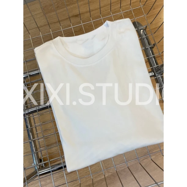 【毛巾短袖】春夏新款 宽松版型 秀花工艺纯棉面料280g