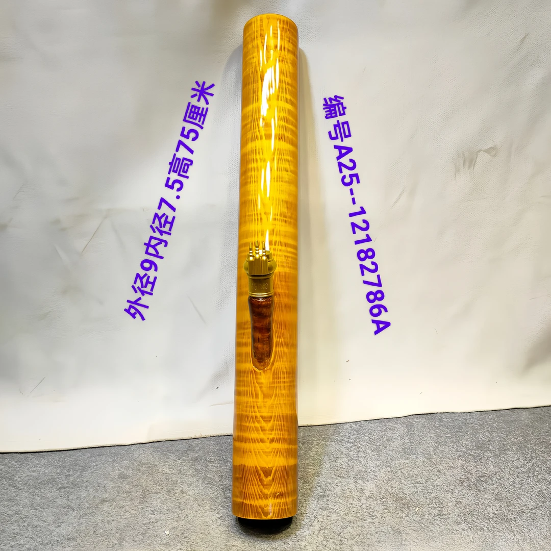 2786金丝楠木实木水咽筒木质热卖云南特色传统手工艺不易开裂