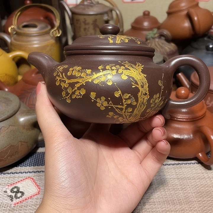 茶壶紫砂紫砂宜兴紫砂壶260cc