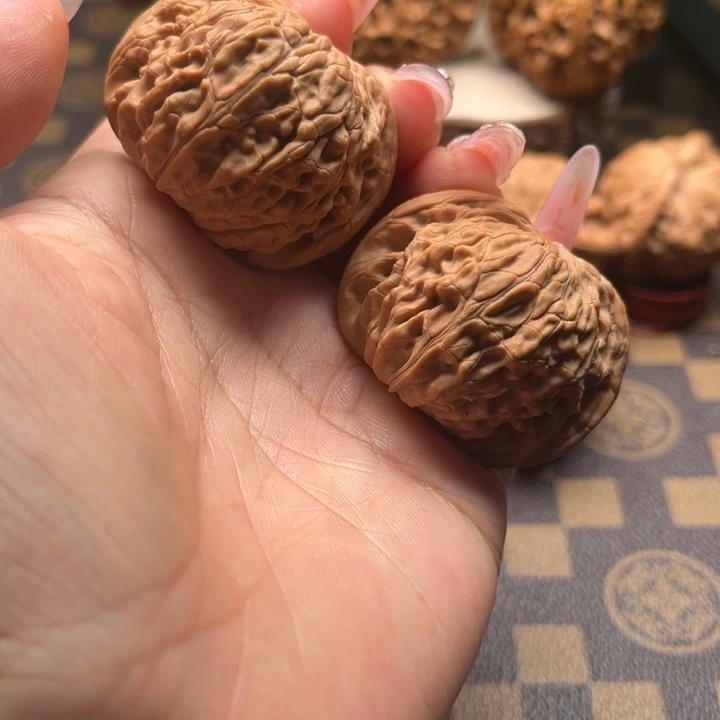 核桃41磨盘文玩核桃