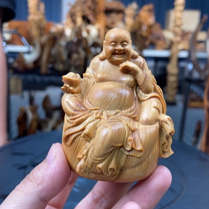 柏木（崖柏）手把件