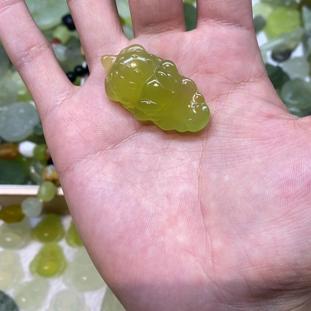 岫玉未镶嵌吊坠(不含链)