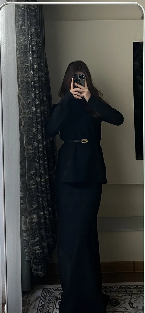 时尚套装时尚气质法式显瘦复古千金风长袖休闲风吊带