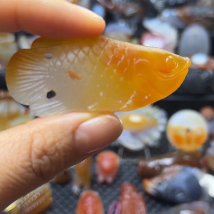 玛瑙/玉髓合金颈饰