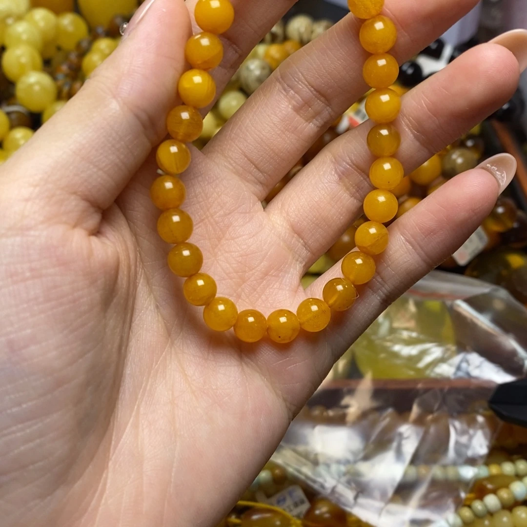 琥珀未镶嵌珠宝奇石蜜蜡