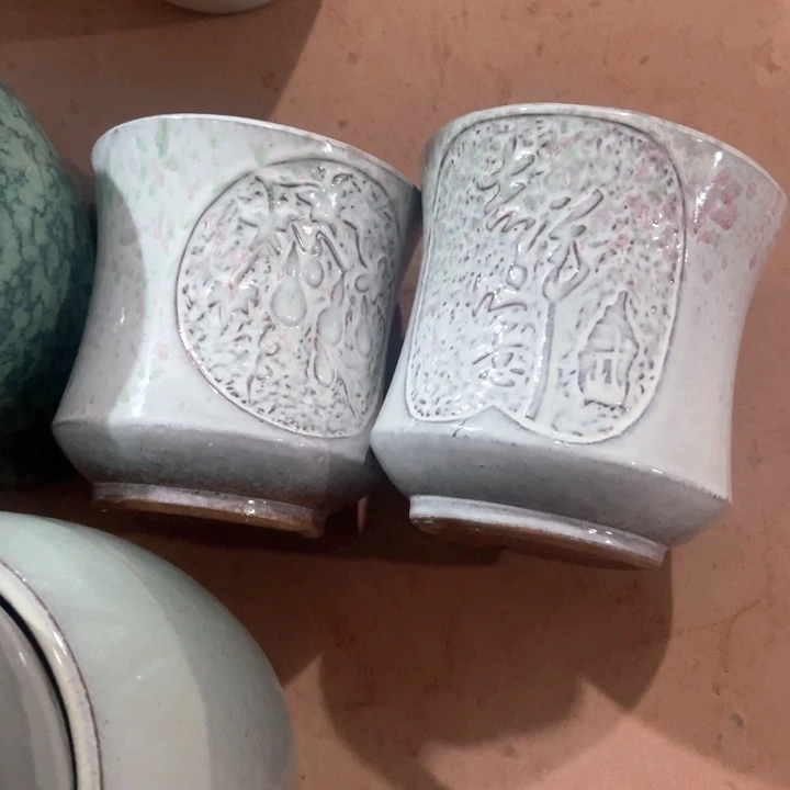 花盆紫砂口径16高度16两只正品