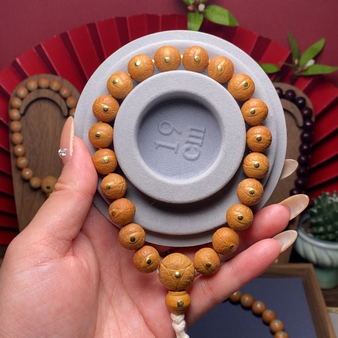 凤眼菩提手串12铜