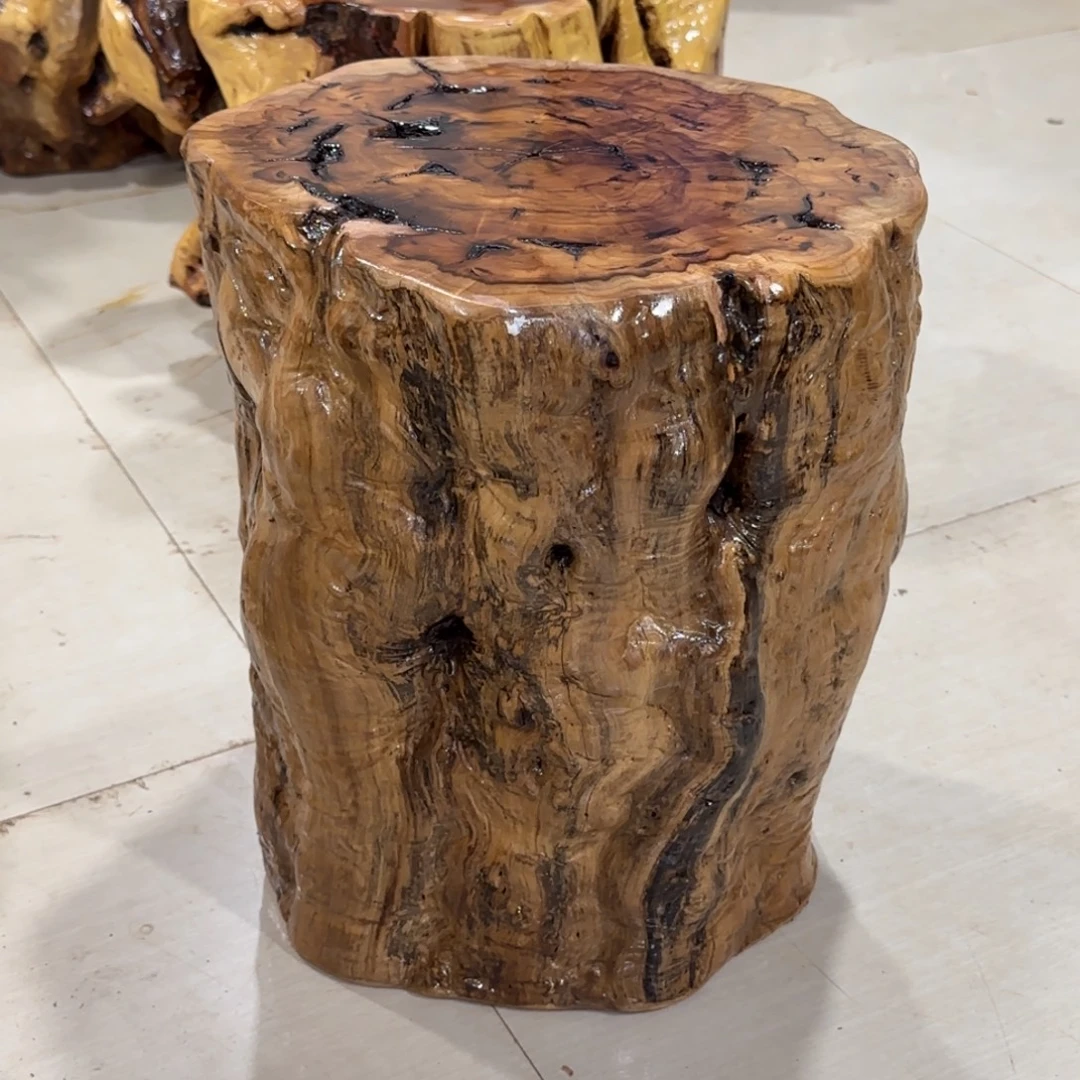 笑***生龙纹鸡心枣木手工艺品