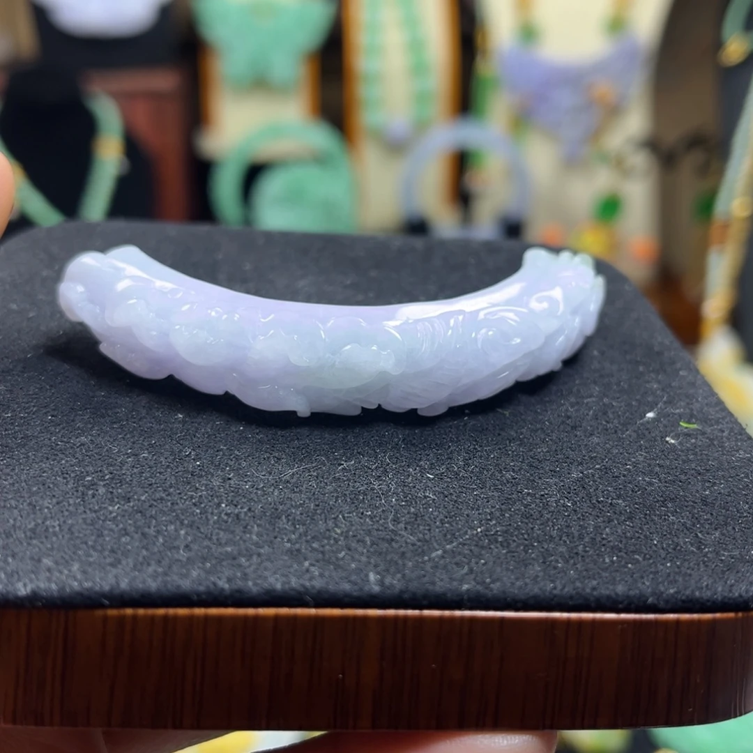 翡翠未镶嵌颈饰天然翡翠手牌