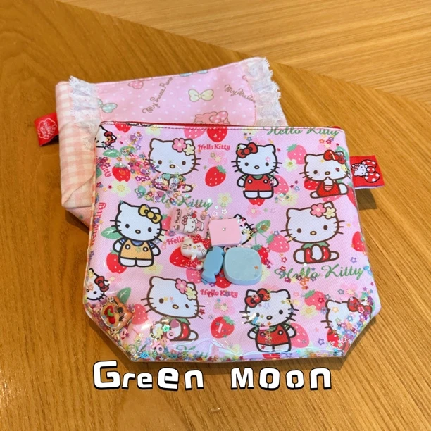 首饰袋 【偏心温柔】可爱大容量卡通创意便捷收纳夹玩偶袋子收纳包