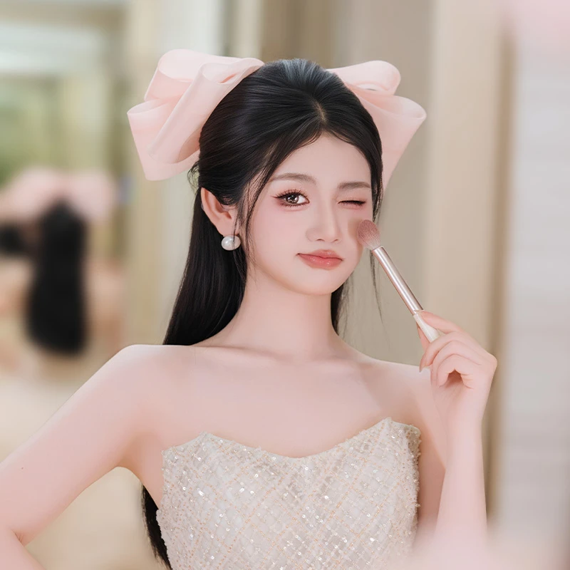 非金属布艺婚庆饰品 法式公主新款高级新娘减龄蝴蝶结发夹MC2730