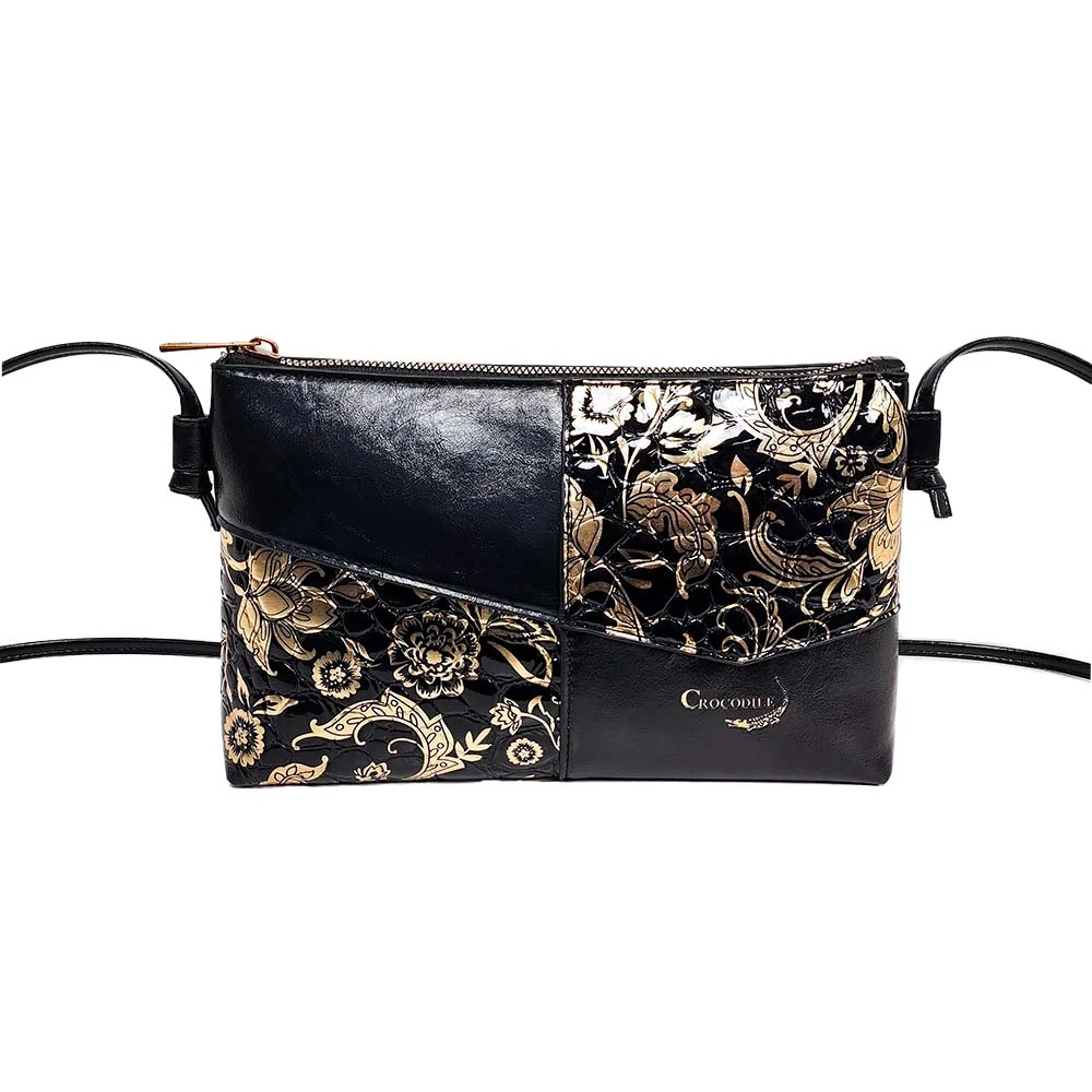 普拉琳（长：24*5*14）新款时尚百搭女士经典轻奢拼色斜挎包9283