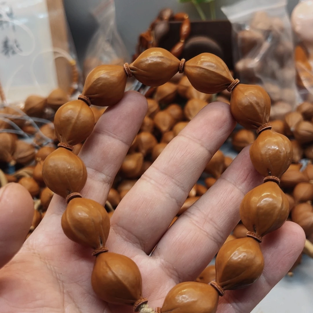 橄榄核吊坠橄榄核蜜桃手串