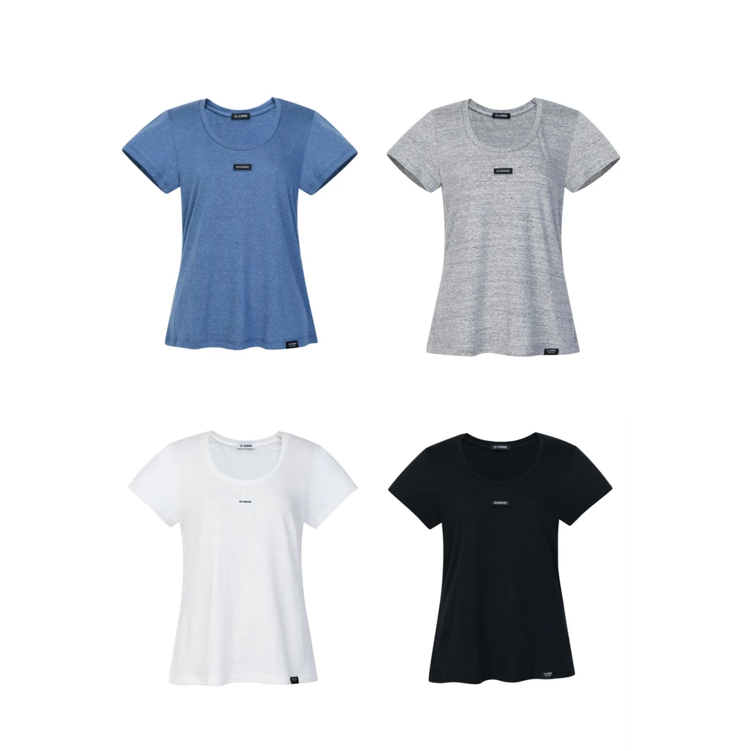 OIIORIRI简约短袖T恤25年春夏25SSTE028——1080