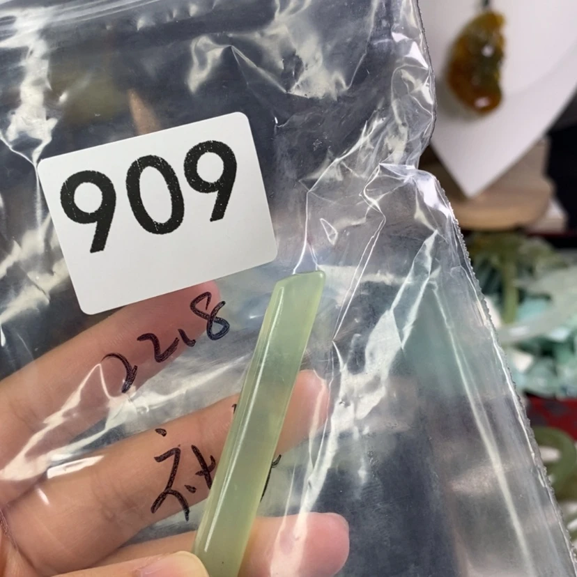 【闪购商品】岫玉发饰未镶嵌社***匪