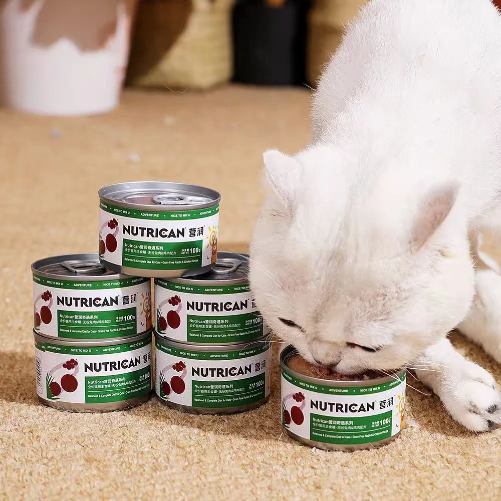 领养之家 Nutrican营润主食成幼猫罐头85/100克，临期售出概不退换