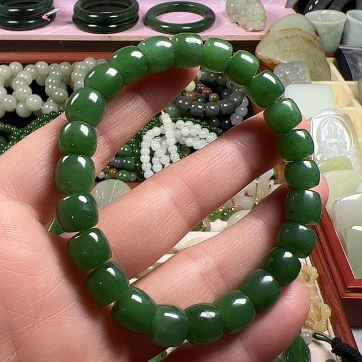 和田玉（糖玉）未镶嵌手链