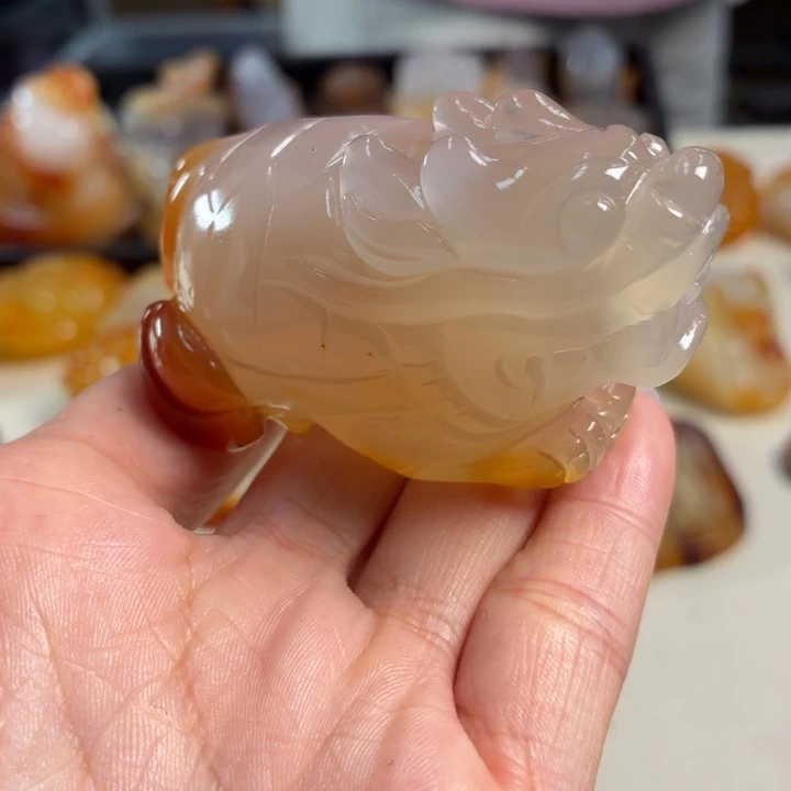 玛瑙/玉髓未镶嵌吊坠(不含链)