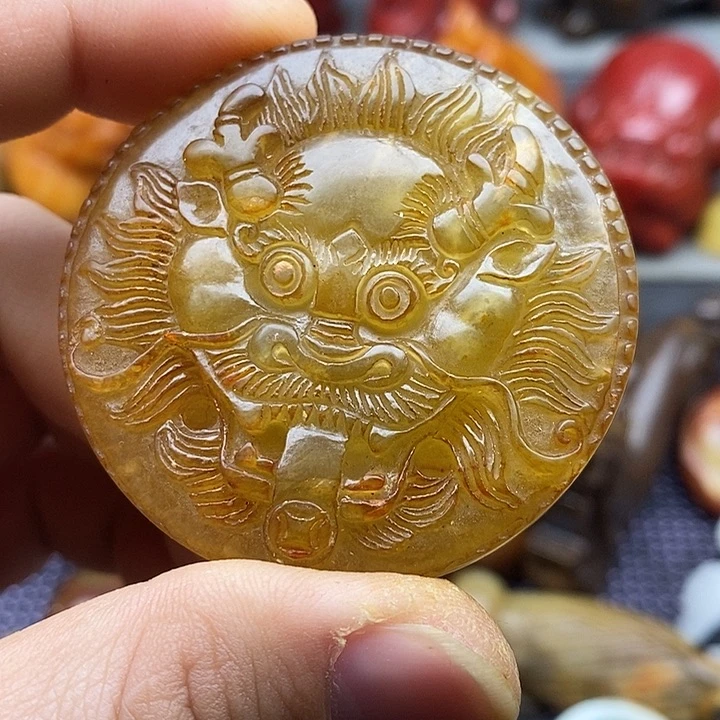 未镶嵌蛇纹石玉颈饰