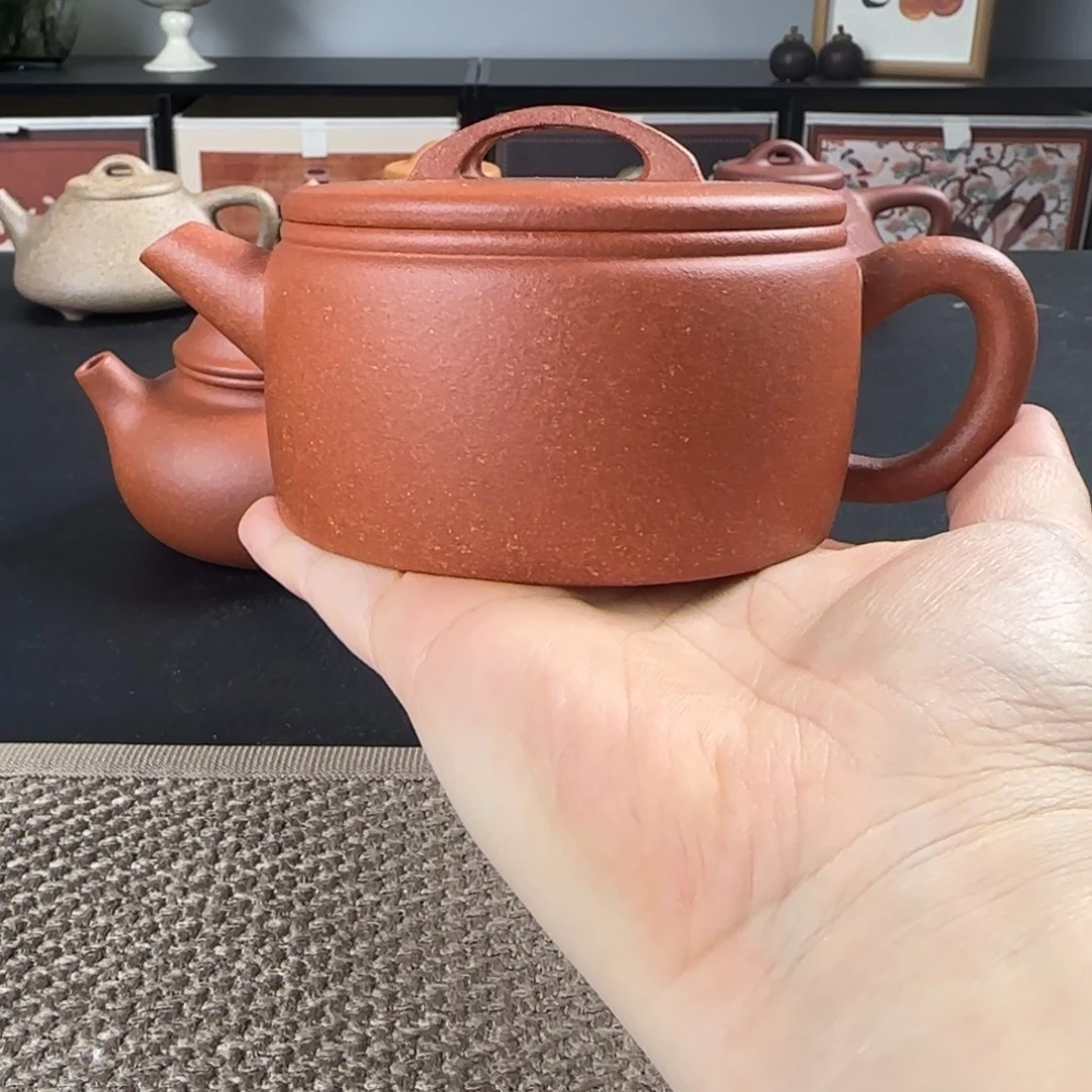 紫砂茶壶微瑕汉瓦