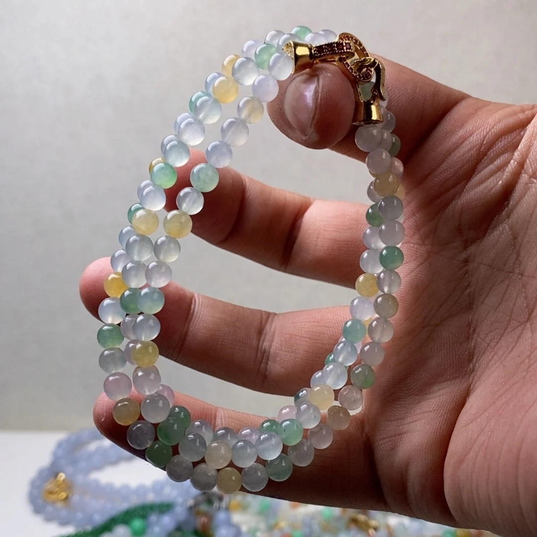 定制翡翠未镶嵌缅甸翡翠a货卡5.2