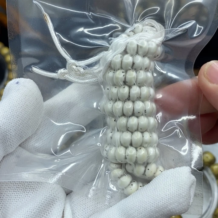 星月菩提吊坠顺**水7蒜瓣星月菩提长串