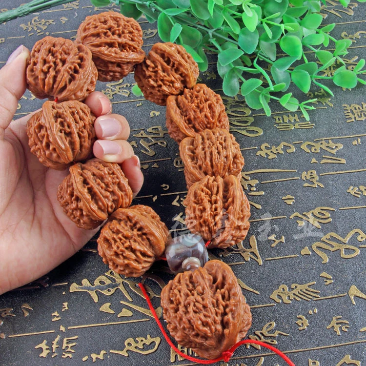 原生态文玩核桃手持核桃大手串天然真品核桃精品核桃文玩核桃文玩