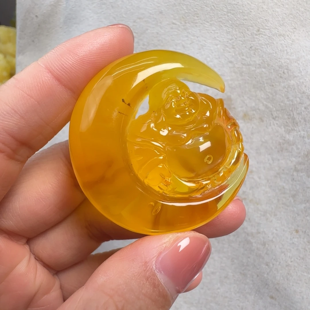 蜜蜡未镶嵌珠宝奇石微瑕