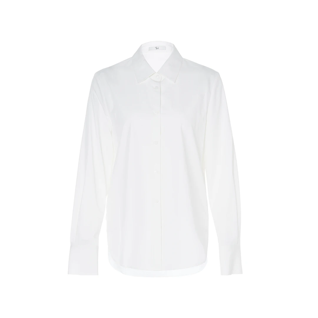 TORIL 新品 简约纯色正肩衬衫女休闲衬衣 TGD2FSW070/TGD2FSW079