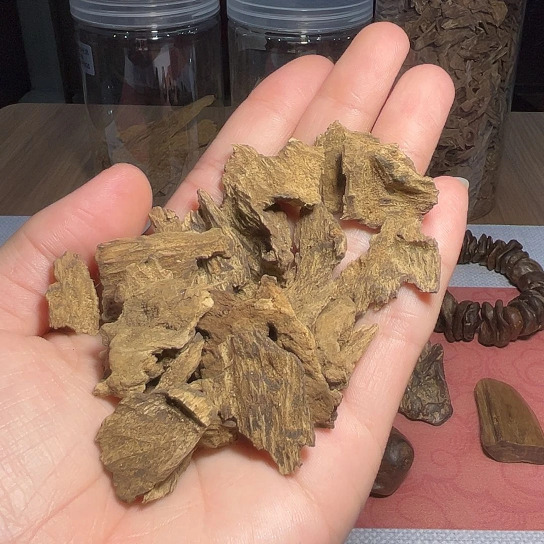 沉香沉香碎屑斯里兰卡土沉1克装奶凉
