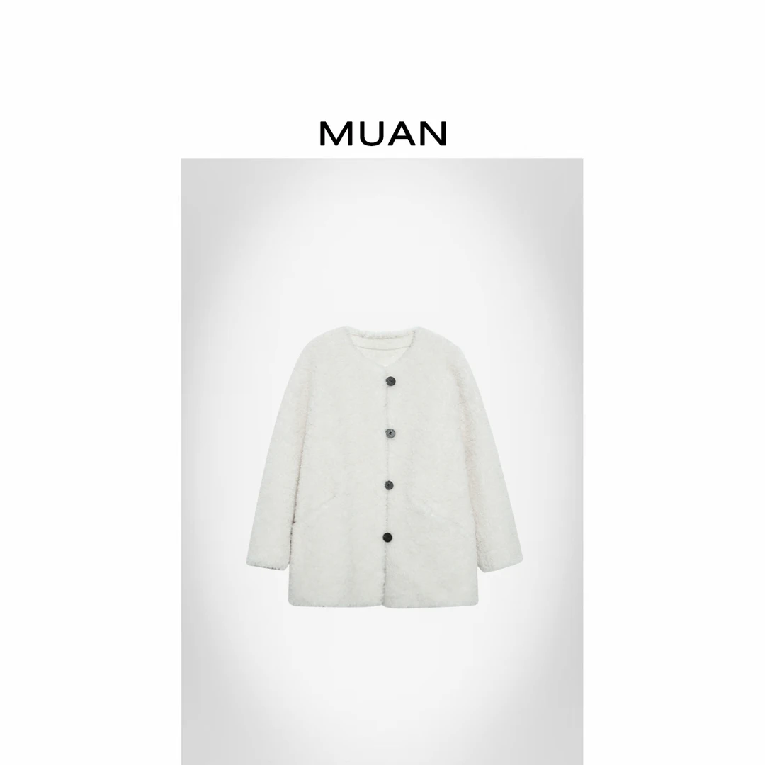 木岸MUAN:《小天鹅湖大衣》定制100羊毛950克老钱外套D-YJ2-24828