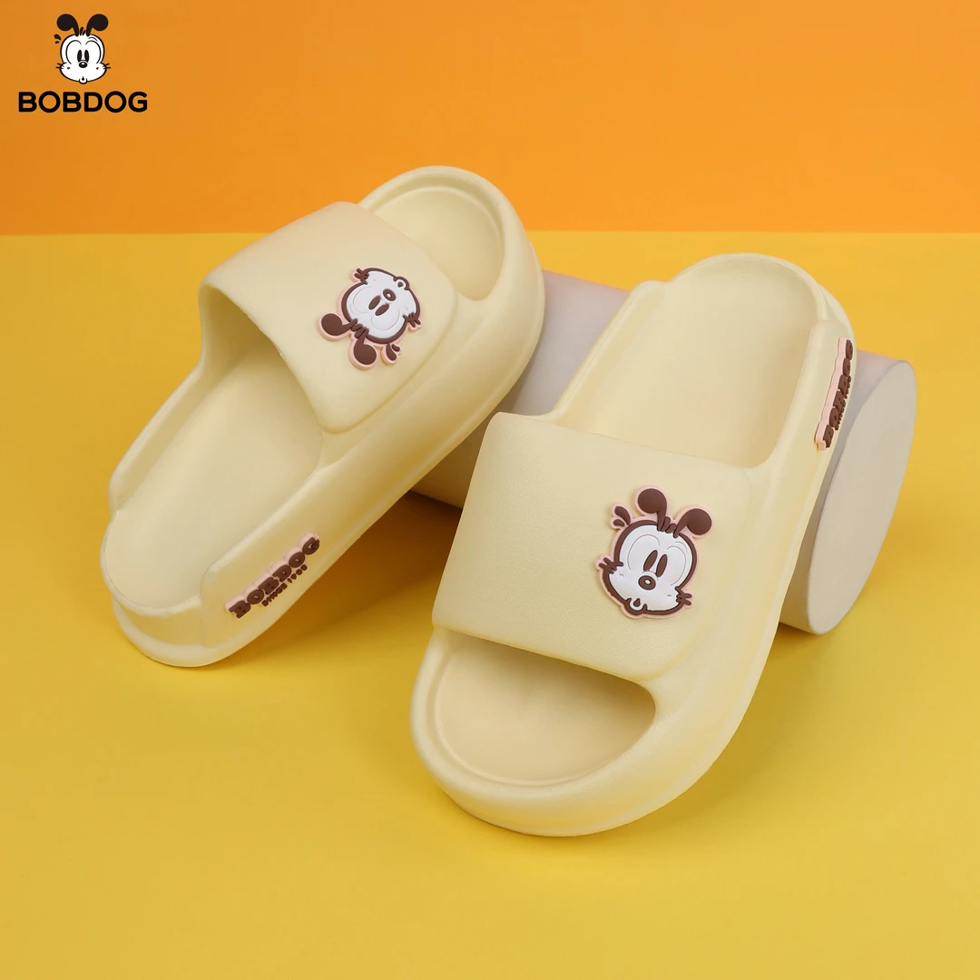 巴布豆儿童卡通拖鞋踩屎感男童女童夏季卡通防滑软底室内洗澡宝宝