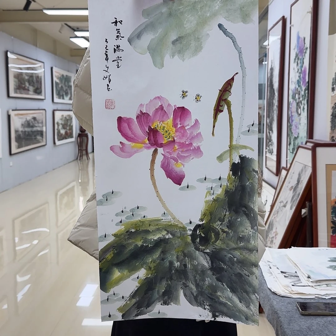 国画国画作品集一个由一