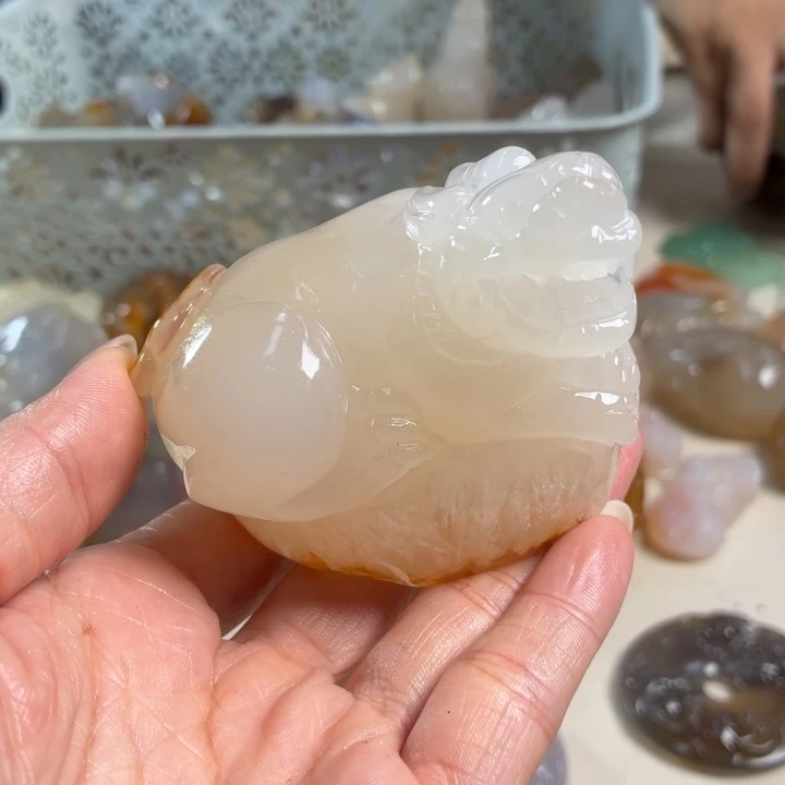 玛瑙/玉髓未镶嵌吊坠(不含链)