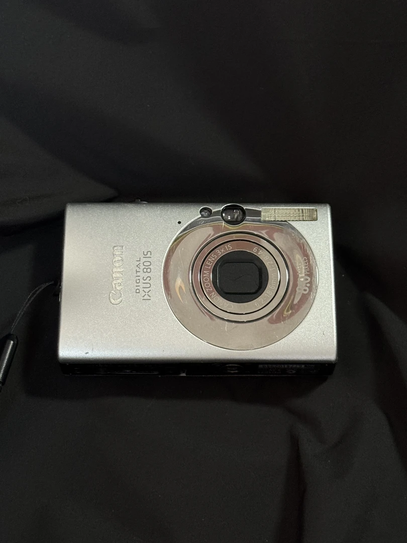 8新 Canon/佳能 ixus80 银色 屏幕轻微划痕 复古拍照ccd数码相机