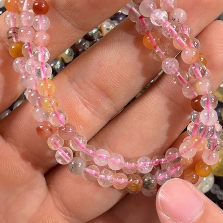 水晶手链未镶嵌天然