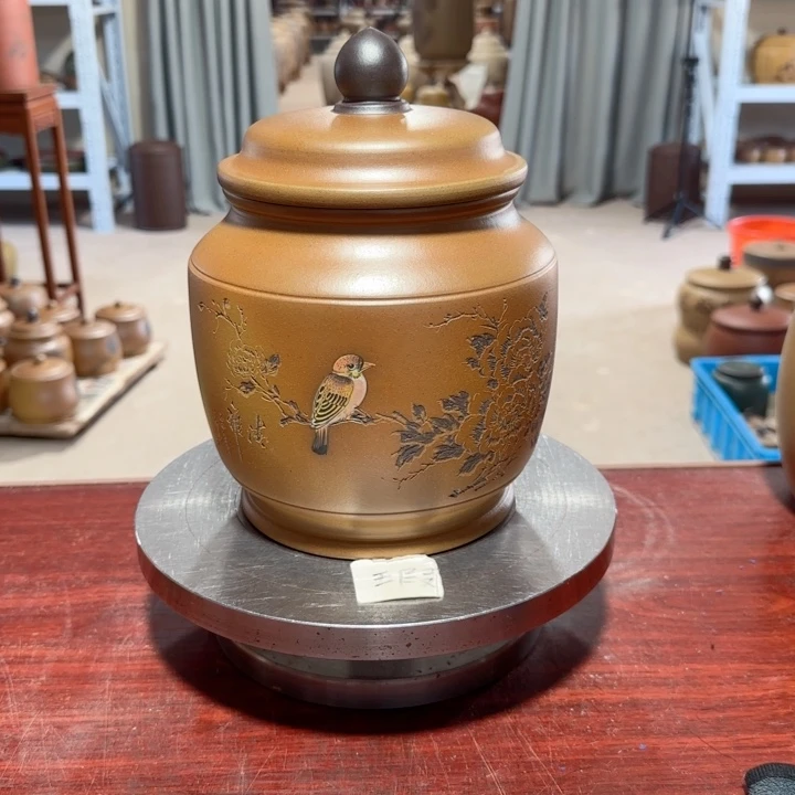 紫砂茶叶罐。。。。。。。。。