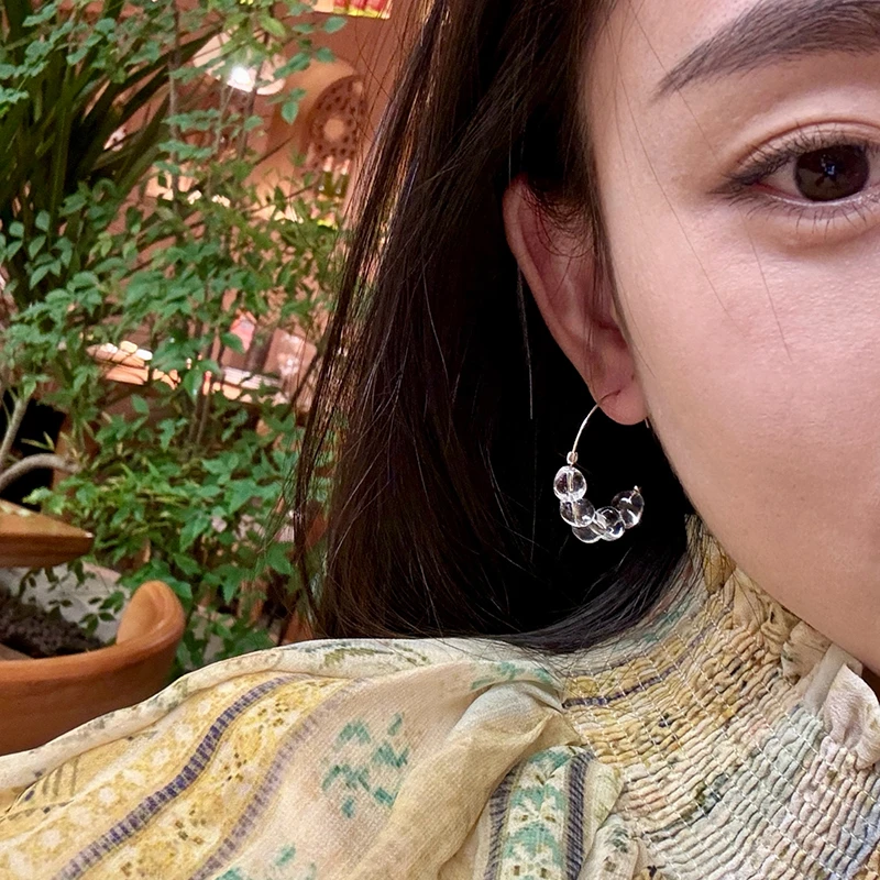 925银耳饰 原创系列】小众设计款耳环极简风耳坠女