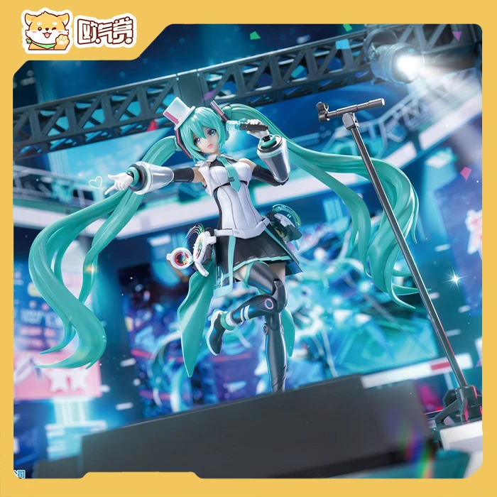 圣斯基拼装 初音 虚拟歌手 公式服 唱响未来 MIKU 舞台
