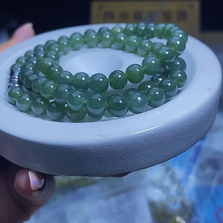 未镶嵌手串翡翠天然缅甸A货翡翠6.9