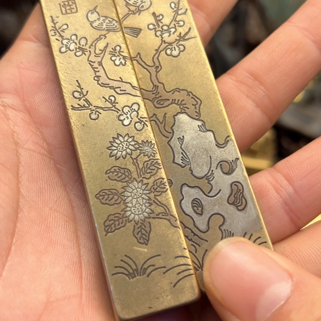 铜摆件欢迎欢迎你