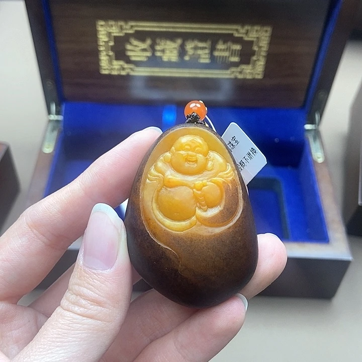 和田玉挂件未镶嵌富**开N