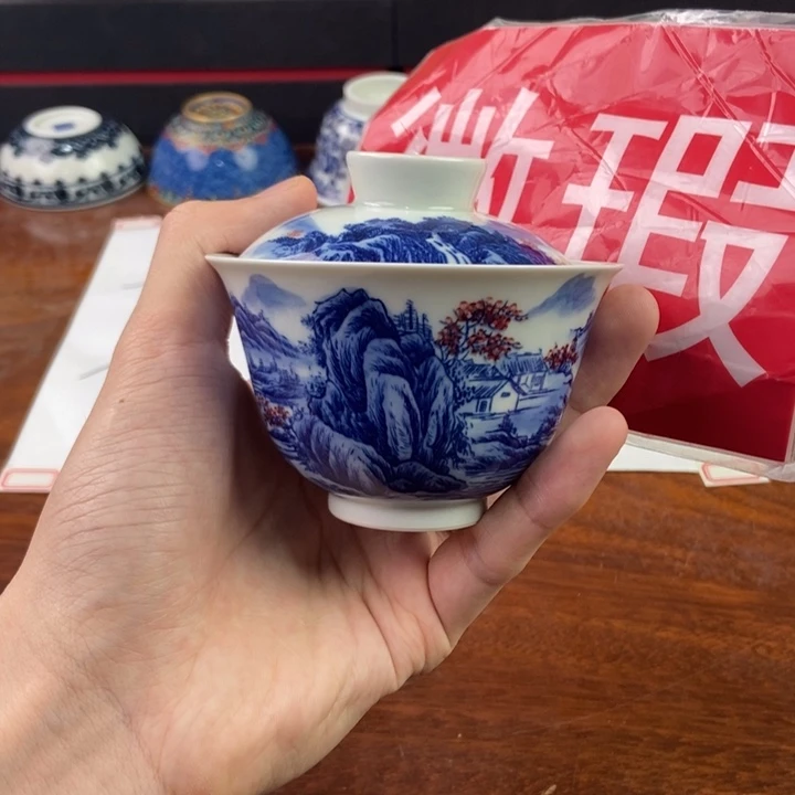 杯景德镇手绘陶瓷艺术