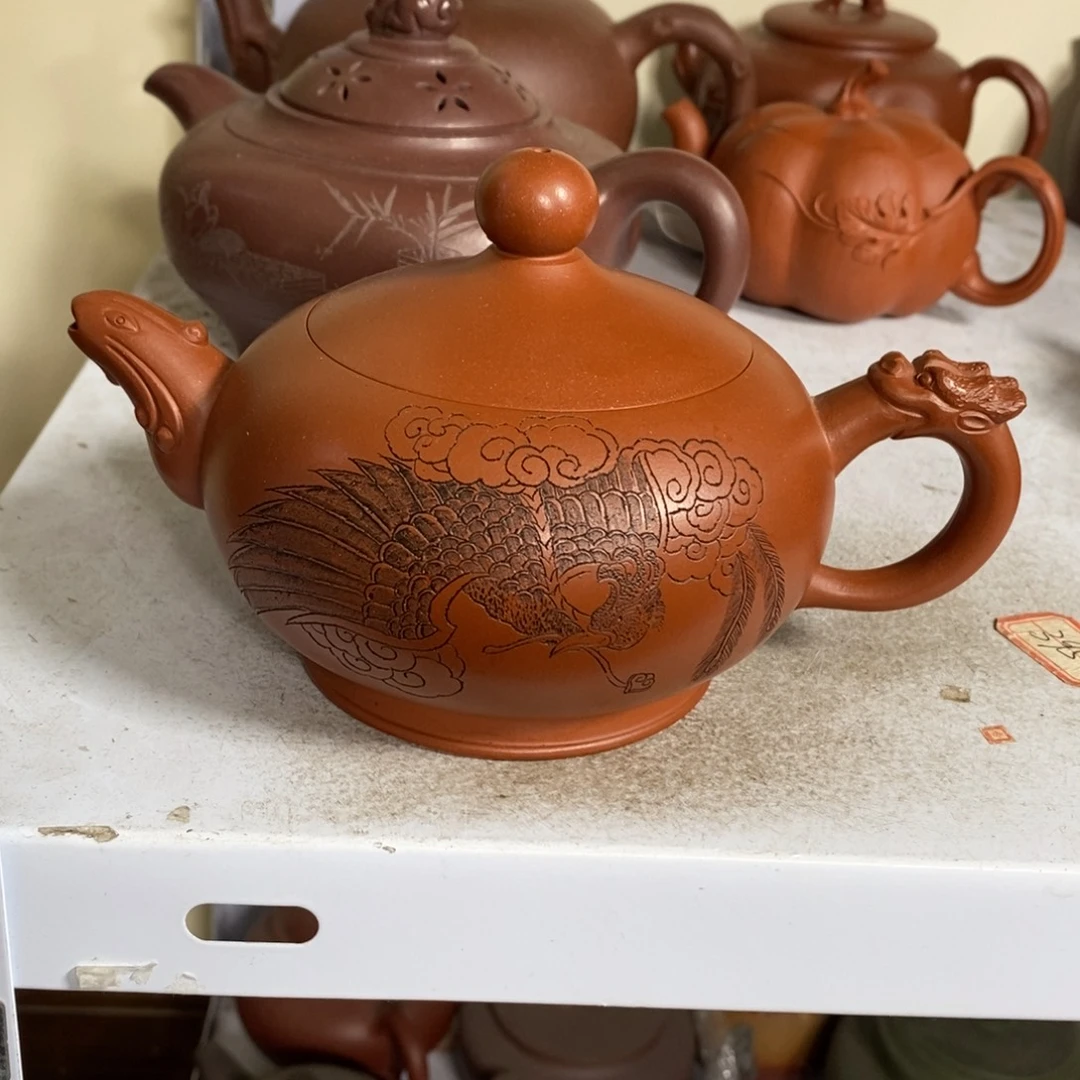 紫砂茶壶原矿手工65